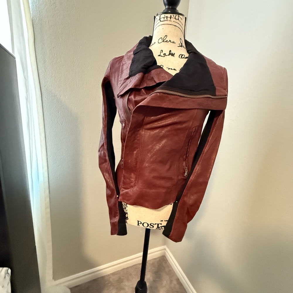 June Burgundy Vintage Jacket